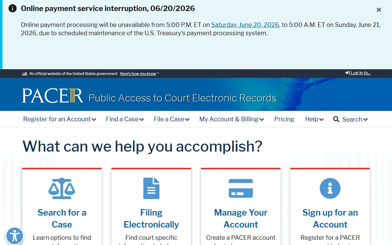 Mecklenburg County warrant records PACER federal case access